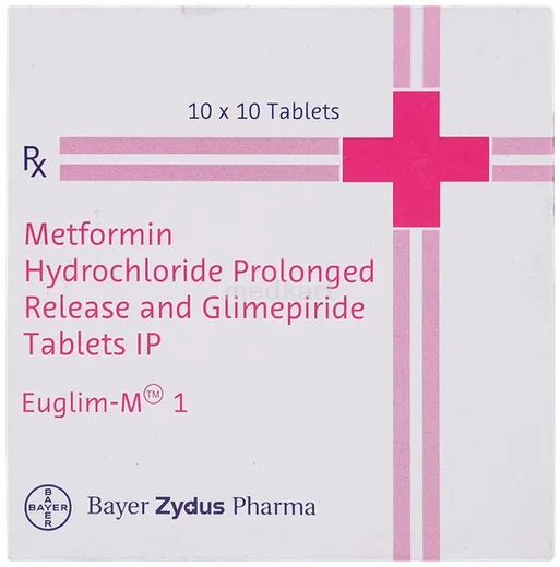 euglim m 1mg tablet 10's